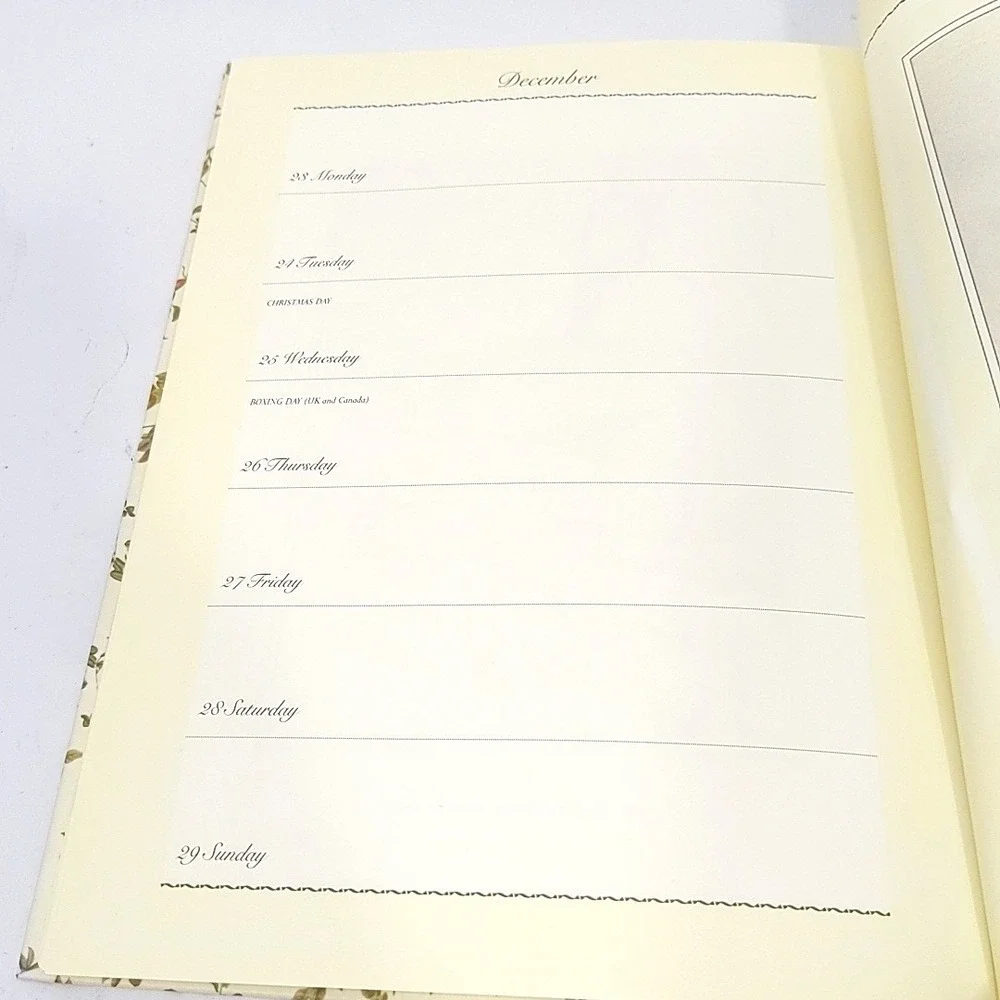 VTG 1991 Beatrix Potter Country World Engagement Diary F Warne Co Planner Book